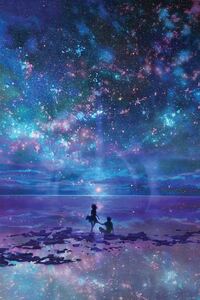 Fantasy Ocean Stars (1440x2560) Resolution Wallpaper