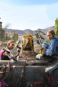 Far Cry New Dawn (360x640) Resolution Wallpaper