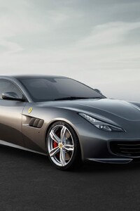 Ferrari Grey Color (1440x2960) Resolution Wallpaper