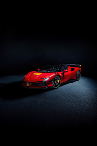 Ferrari Sf90 Xx Spider 2025 (1080x2400) Resolution Wallpaper