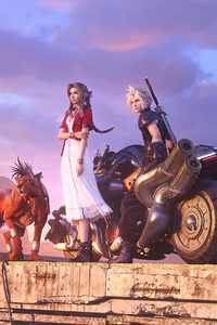 Final Fantasy VII 5k (320x568) Resolution Wallpaper