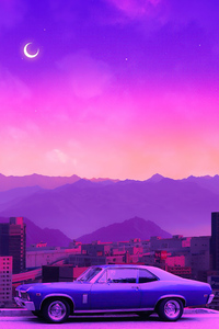 1080x2280 Final Of Time Synthwave 5k