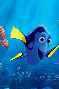 Finding Dory Animated Movie (1280x2120) Resolution Wallpaper