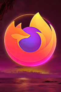 Firefox Browser Logo 5k (640x960) Resolution Wallpaper