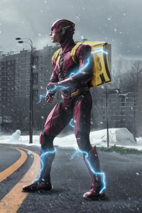 640x960 Flash As Delivery Guy