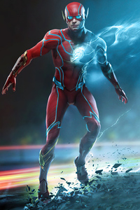1440x2560 Flash Barry Allen 2022 4k