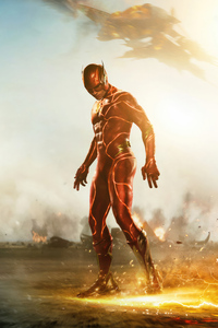 480x854 Flash In The Flash Movie Poster 5k