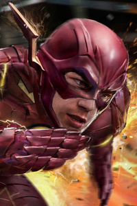 1080x2280 Flash The Man With Speed