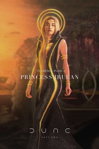 Florence Pugh As Princess Irulan In Dune 2 Movie (240x400) Resolution Wallpaper