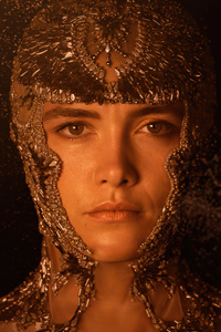 Florence Pugh As Princess Irulan In Dune Part Two (720x1280) Resolution Wallpaper