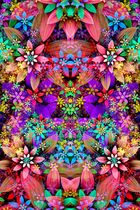 Flower Patterns 4k