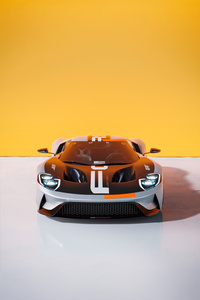 Ford Gt Custom Livery (1440x2560) Resolution Wallpaper