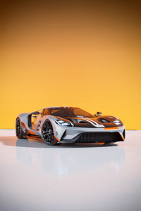 Ford Gt Custom Livery 5k (1440x2560) Resolution Wallpaper