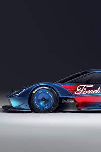 320x568 Ford GT Mk IV Side View