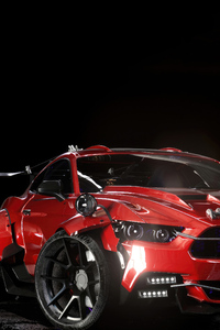 Ford Mustang Evolved (1280x2120) Resolution Wallpaper