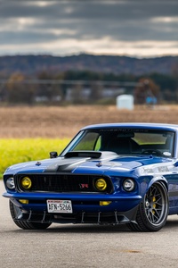 Ford Mustang Muscle Car 8k (240x400) Resolution Wallpaper