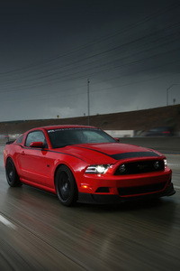 Ford Mustang S197 (320x568) Resolution Wallpaper