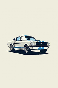 Ford Mustang Shelby Gt 350 (640x960) Resolution Wallpaper