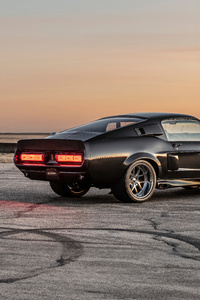 Ford Mustang Shelby Gt 500 Carbon (320x568) Resolution Wallpaper
