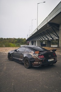 1080x2160 Ford Mustang Wide Body 5k
