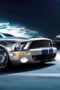 Ford Shelby GT500 2018 (1080x1920) Resolution Wallpaper