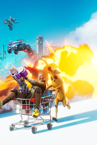 Fortnite Key Art Game (1080x2400) Resolution Wallpaper
