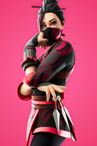 Fortnite Red Jade Outfit 4k (2160x3840) Resolution Wallpaper