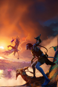 Fortnite X Avatar 2025 (480x854) Resolution Wallpaper