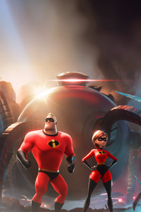 Fortnite X The Incredibles (240x400) Resolution Wallpaper