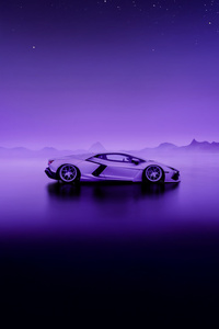 Forza Horizon 5 Lamborghini Revuelto 4k (320x480) Resolution Wallpaper