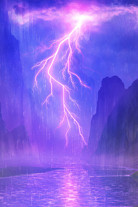 Freak Storm Lightning 4k