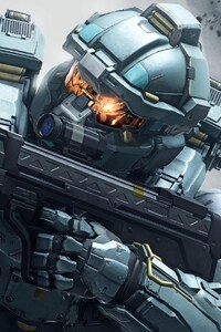 Fred Halo 5 Guardians (240x320) Resolution Wallpaper