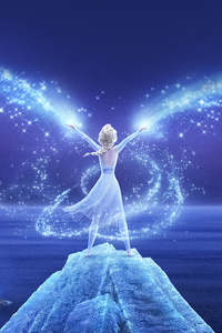 Frozen Queen Elsa 4k (1440x2960) Resolution Wallpaper