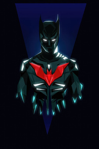 Future Dark Knight Avenger (360x640) Resolution Wallpaper