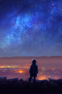 Future View From Height (480x854) Resolution Wallpaper