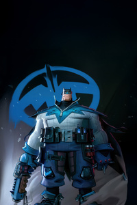 Futuristic Armored Batman (360x640) Resolution Wallpaper