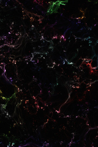 320x480 Galaxy Colorful Stars Abstract 4k