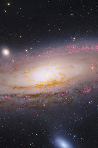 Galaxy Digital Universe 4k (480x854) Resolution Wallpaper