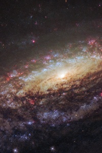 Galaxy Stars Space 4k (1280x2120) Resolution Wallpaper