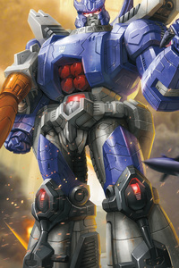 Galvatron In Transformers Titans Return (640x960) Resolution Wallpaper