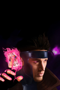 Gambit Ace Of Hearts (480x800) Resolution Wallpaper