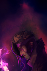 Gambit Ace The Master Of Cards (800x1280) Resolution Wallpaper