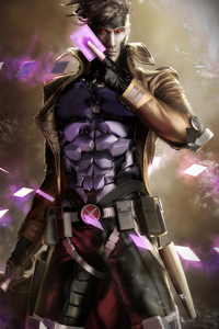 Gambit X Men (320x480) Resolution Wallpaper