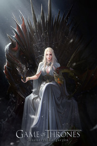 Game of Thrones Daenerys Targaryen Artwork