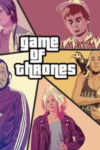 Game Of Thrones Poster Like GTA 5