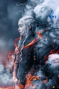 1125x2436 Game Of Thrones Season 8 Fan Poster