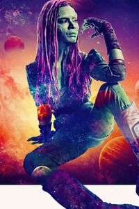 Gamora Guardians Of The Galaxy Vol 3 4k (240x400) Resolution Wallpaper