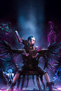 Gangster Jinx (360x640) Resolution Wallpaper