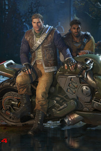 Gears Of War 4 2016 Game (240x400) Resolution Wallpaper