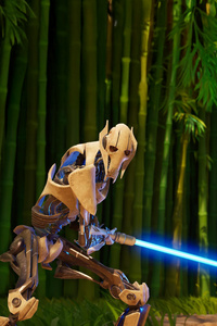 General Grievous In Fortnite (480x854) Resolution Wallpaper
